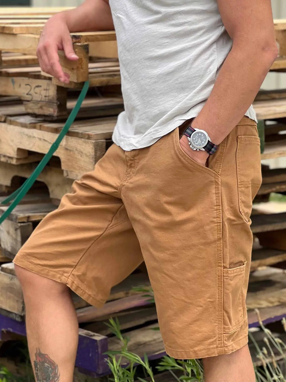 12 oz Duck Canvas Carpenter Short All American Clothing Co.