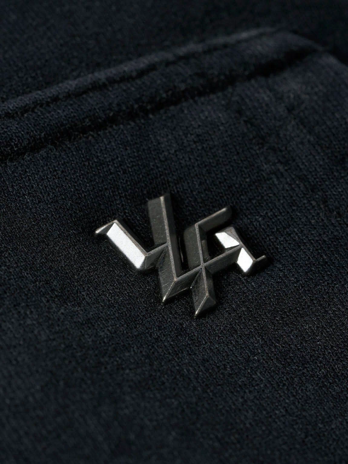 5102 - Elevated Essentials - Zip-Ups - Full-zip heavyweight terry cotton hoodie with front pockets, ribbed finishes, smooth zipper, and minimal 'Elevated' print in colour Black Wash.