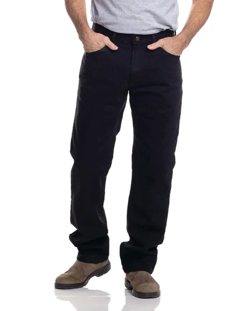 AA101B - Men's Original Jean - Black Denim - Made in USA All American Clothing Co.
