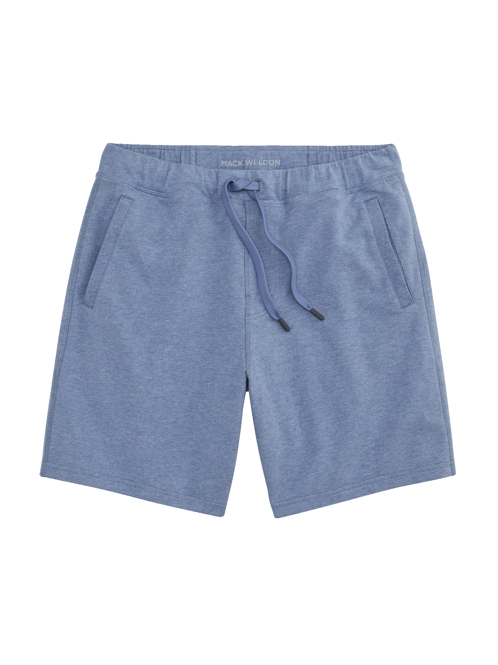 Front view of ACE Sweatshort 7” in Desert Spring Heather