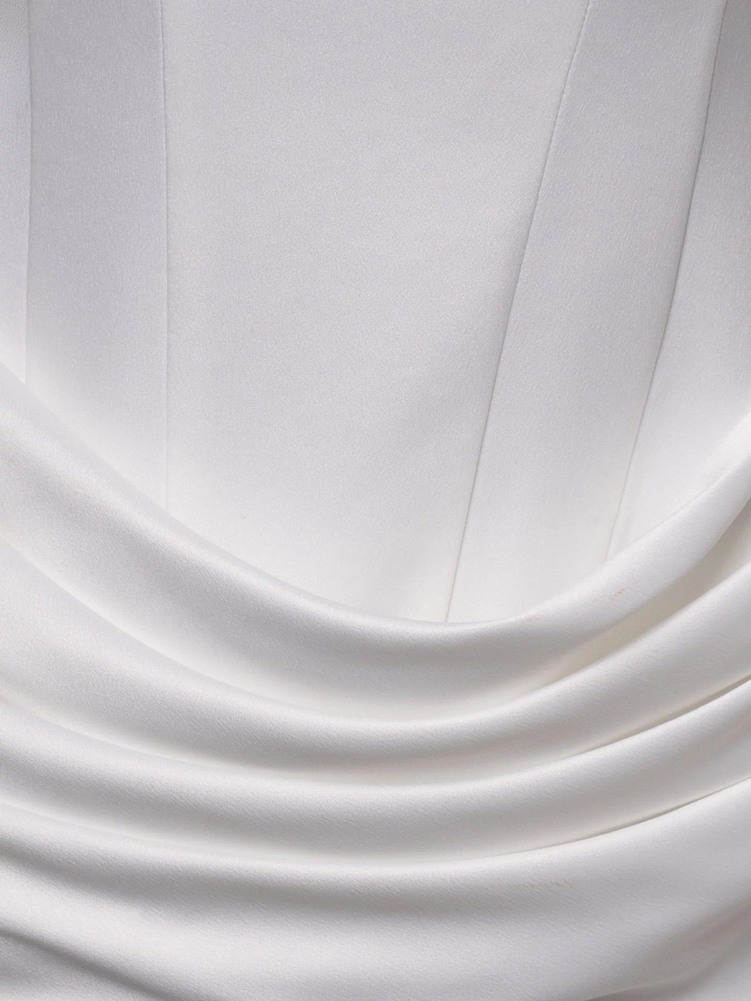 Actually Romantic Corset Mini Dress - White - Dressmezee