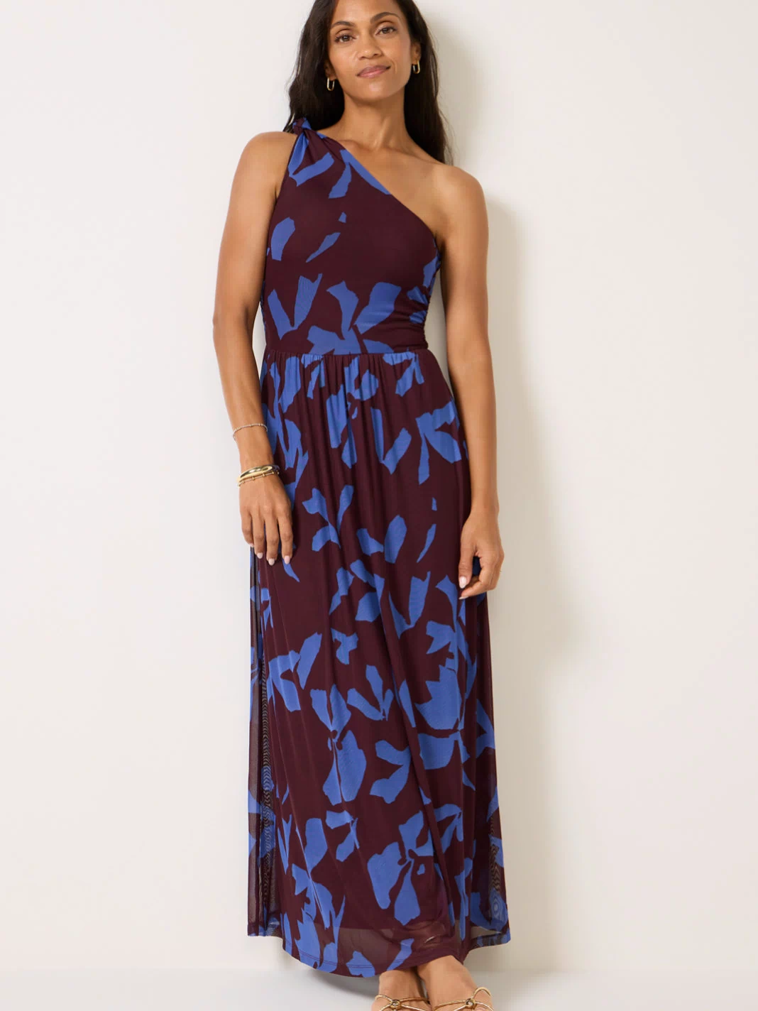Ada One Shoulder Maxi Dress