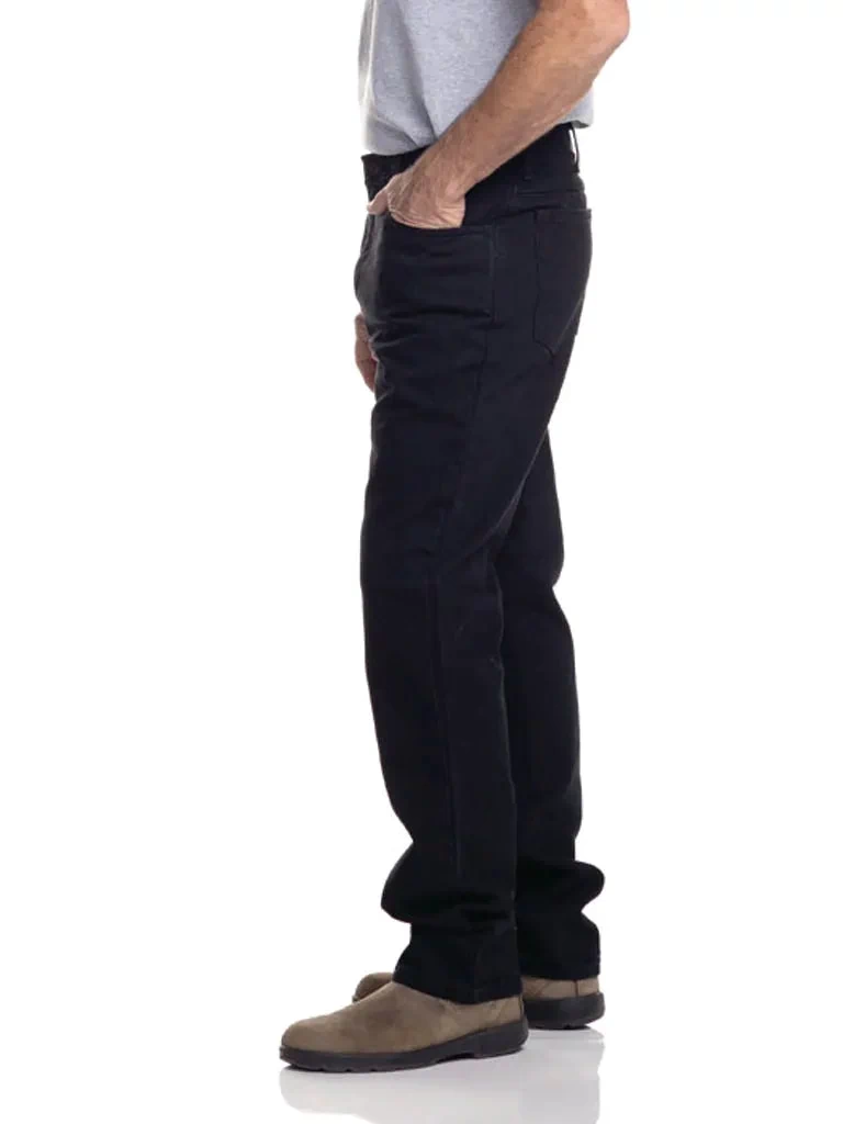 AA101B - Men's Original Jean - Black Denim - Made in USA All American Clothing Co.