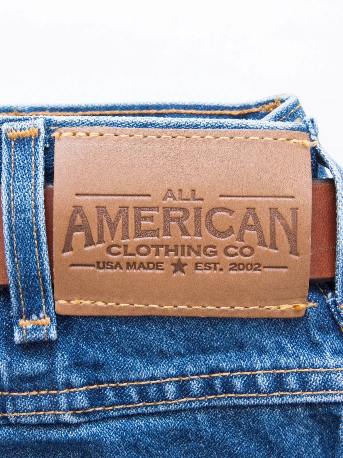 AA101B - Men's Original Jean - Black Denim - Made in USA All American Clothing Co.