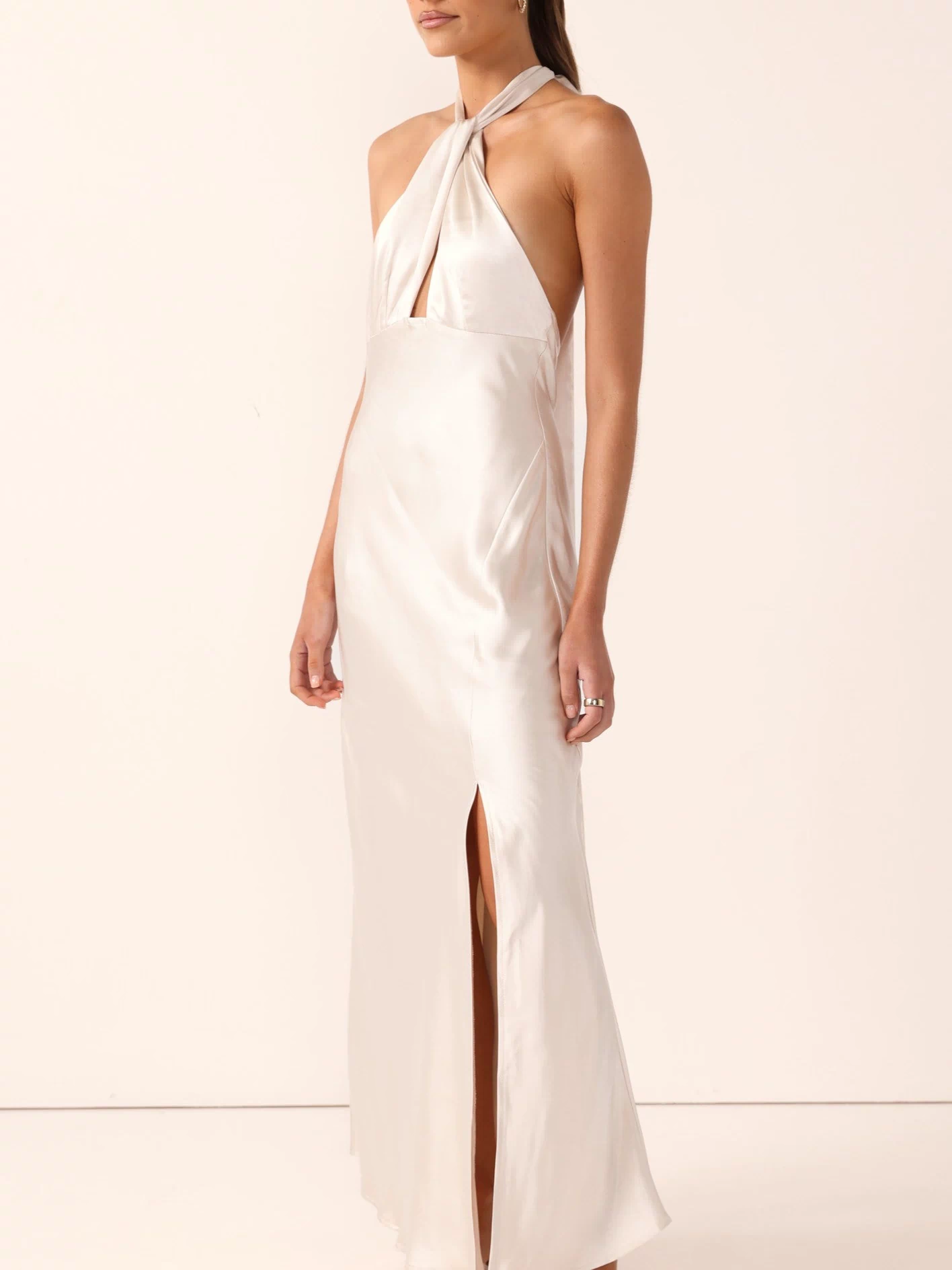Amalia Maxi Dress - Champagne - Billy J