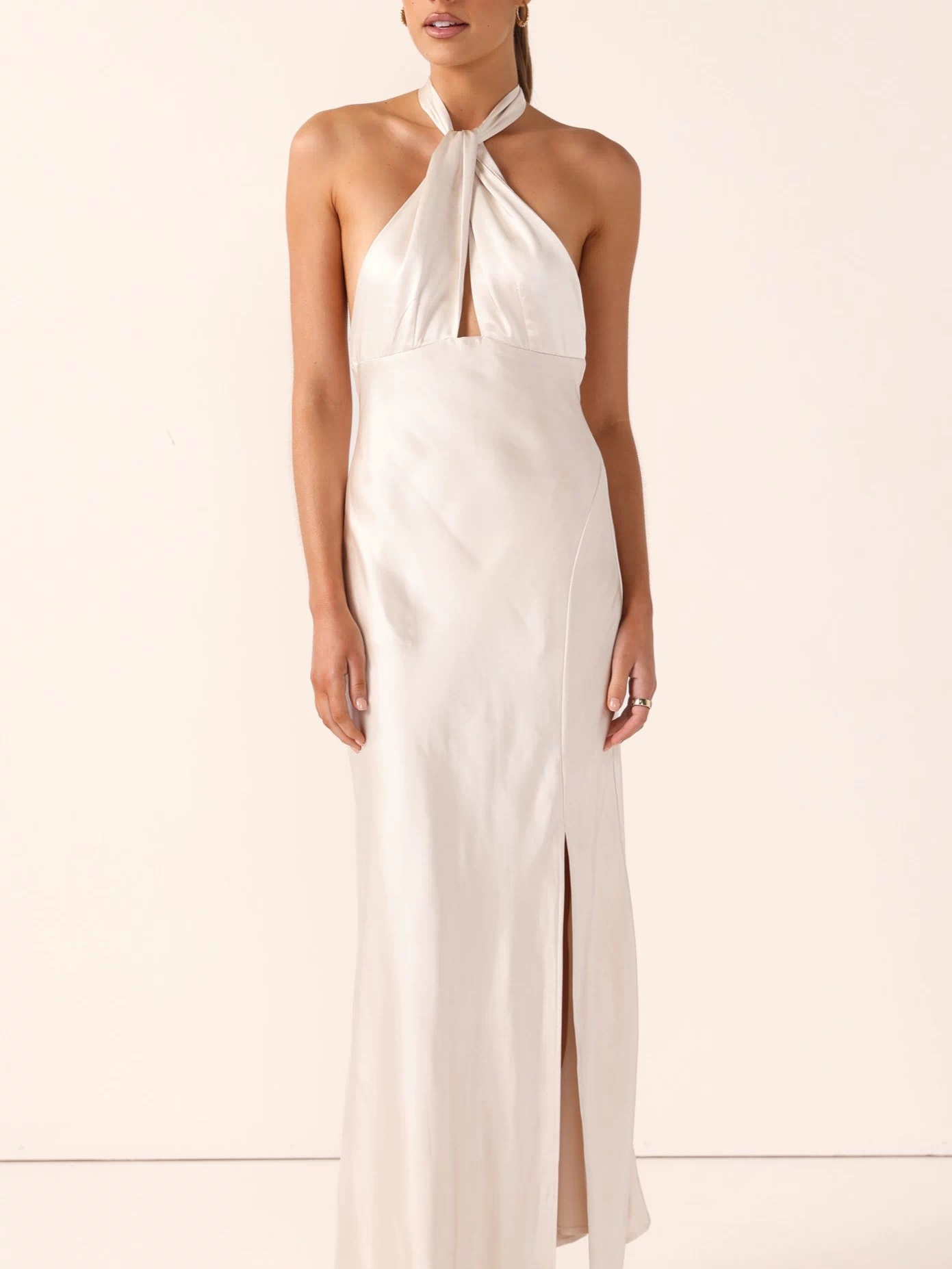 Amalia Maxi Dress - Champagne - Billy J