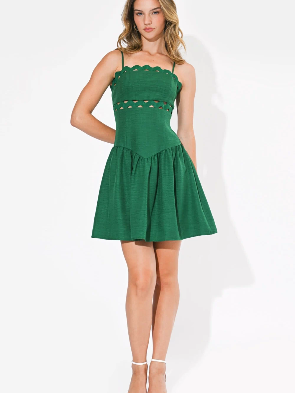 Amila Low Waist Mini Dress