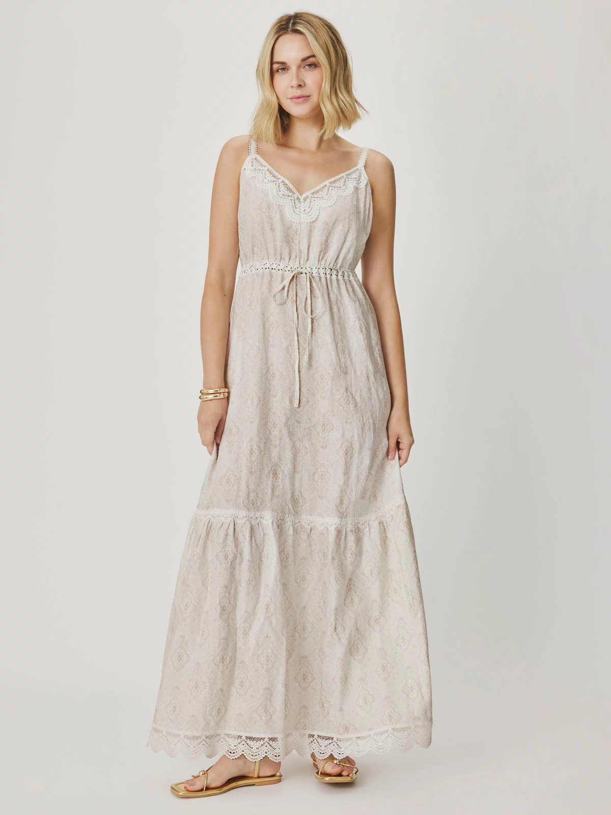 Antique Pearl Paisley