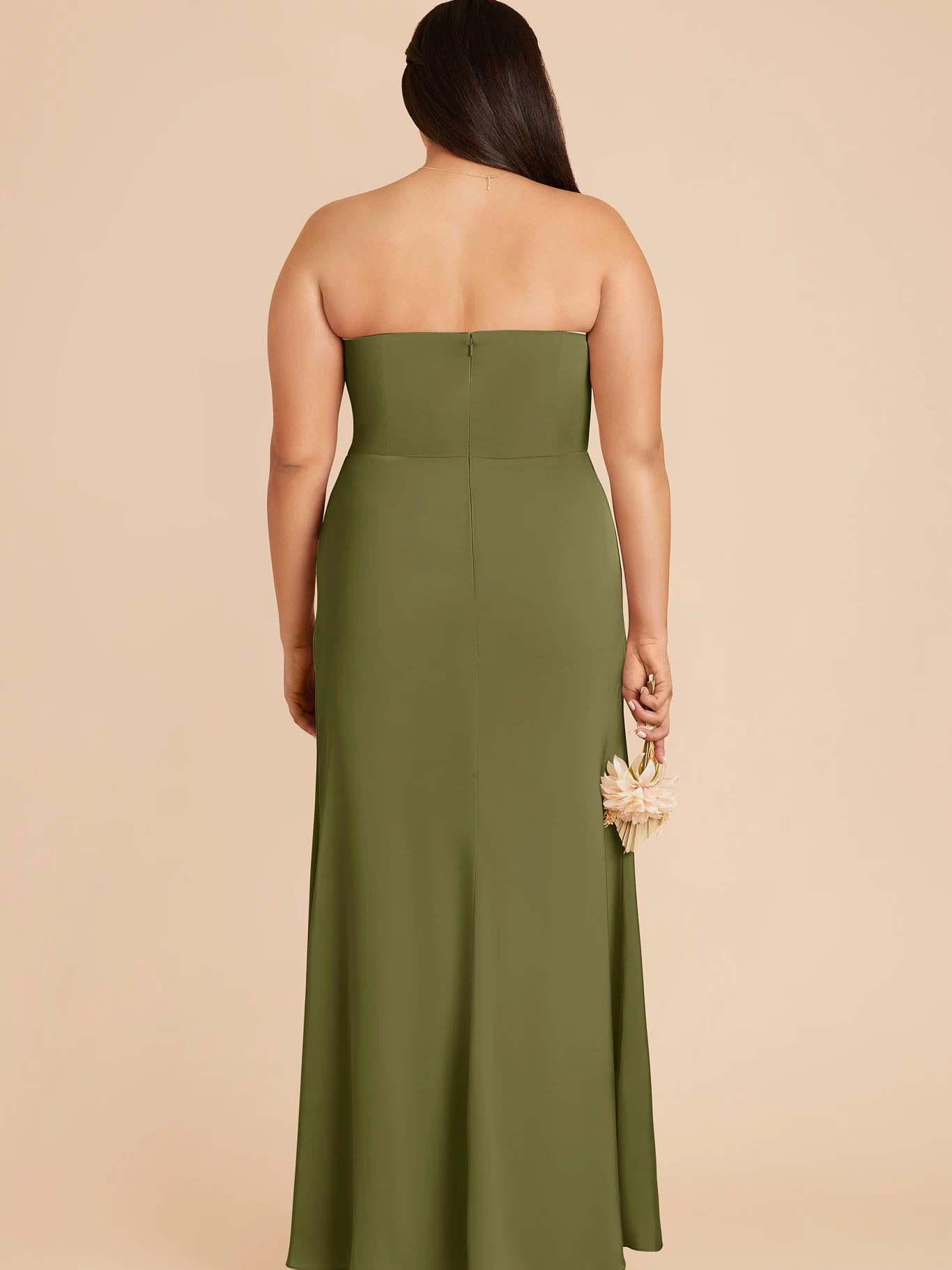 Anne Matte Satin Dress - Martini 3X / MARTINI / Rush Production