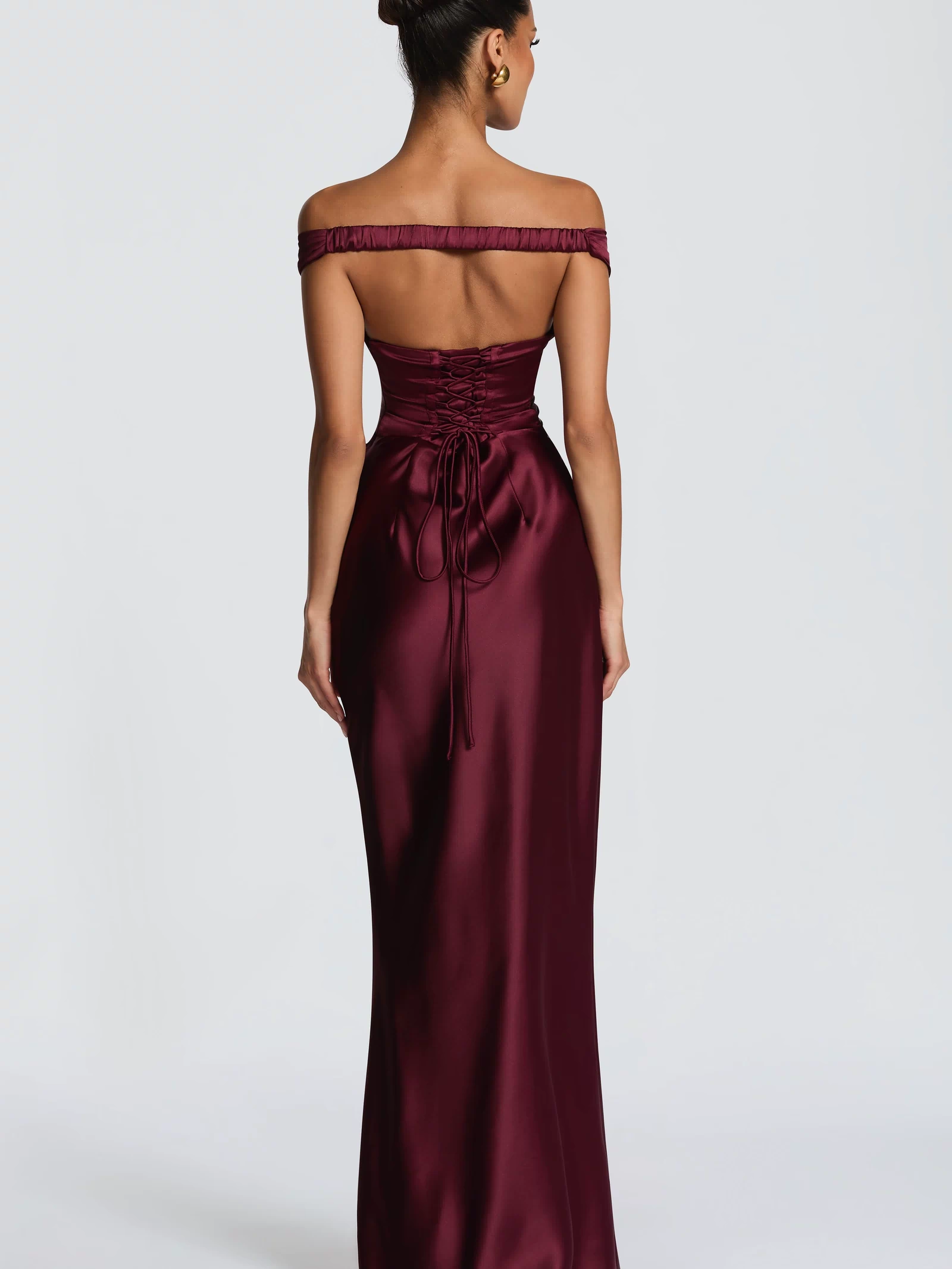 Aurelia Maxi Dress - Cherry Lacquer Dress Babyboo Fashion Premium Exclusive Design