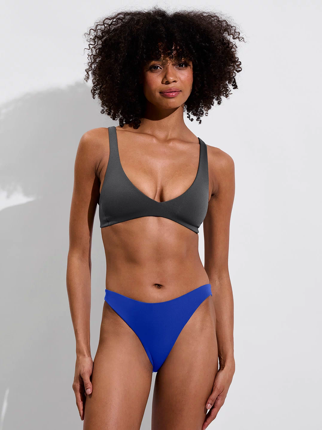 Plunge Top - Eclipse + Backside Thong - First Place (Size S)