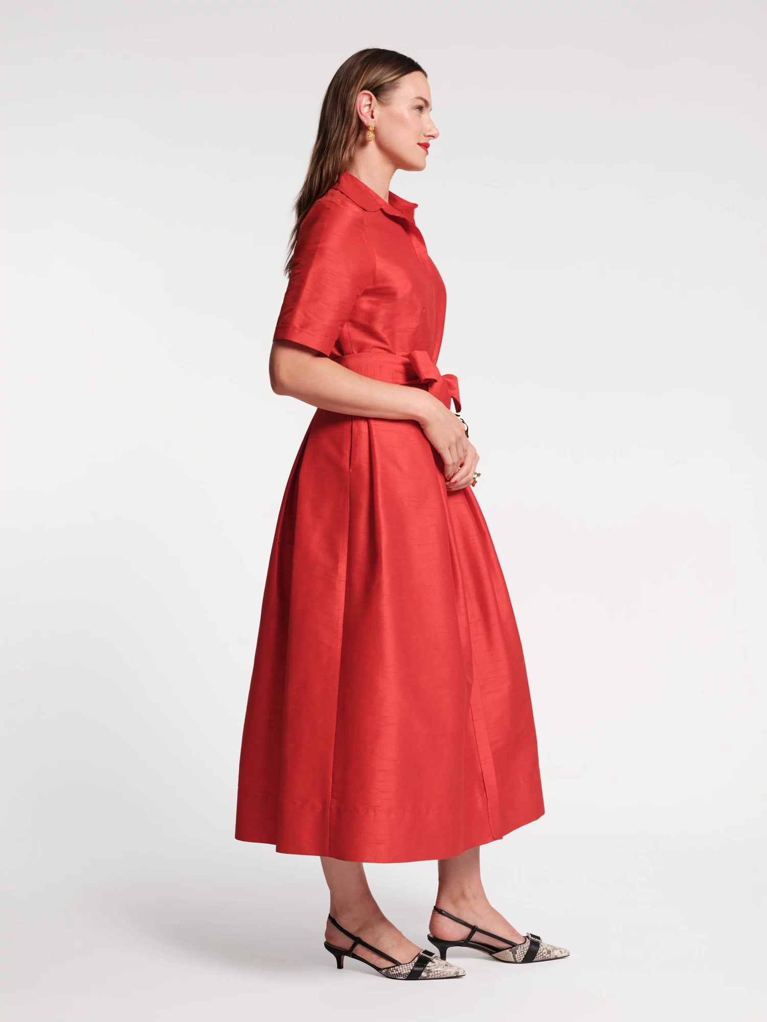 Bella Maxi Dress - Red Dresses Frances Valentine