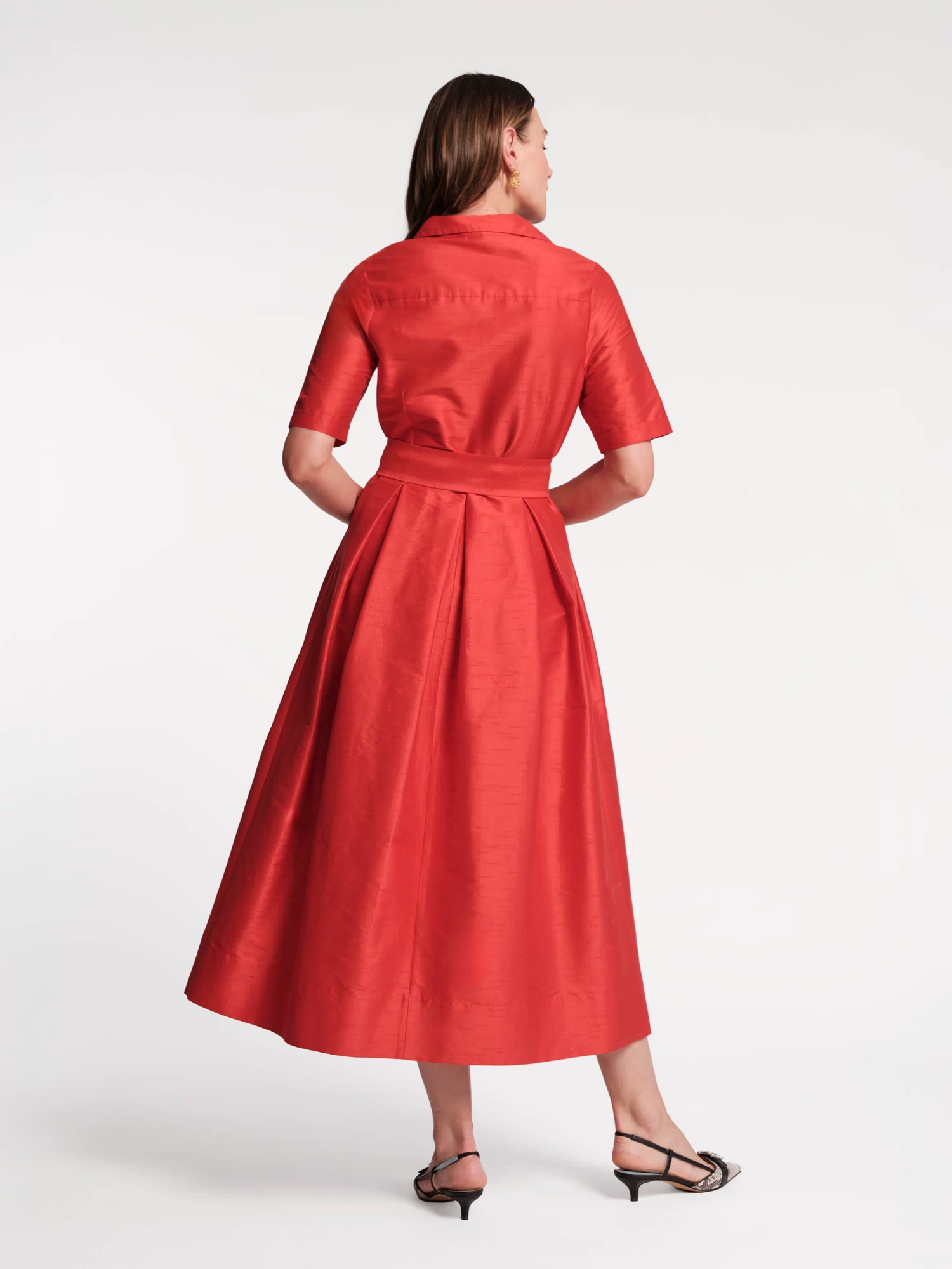 Bella Maxi Dress - Red Dresses Frances Valentine