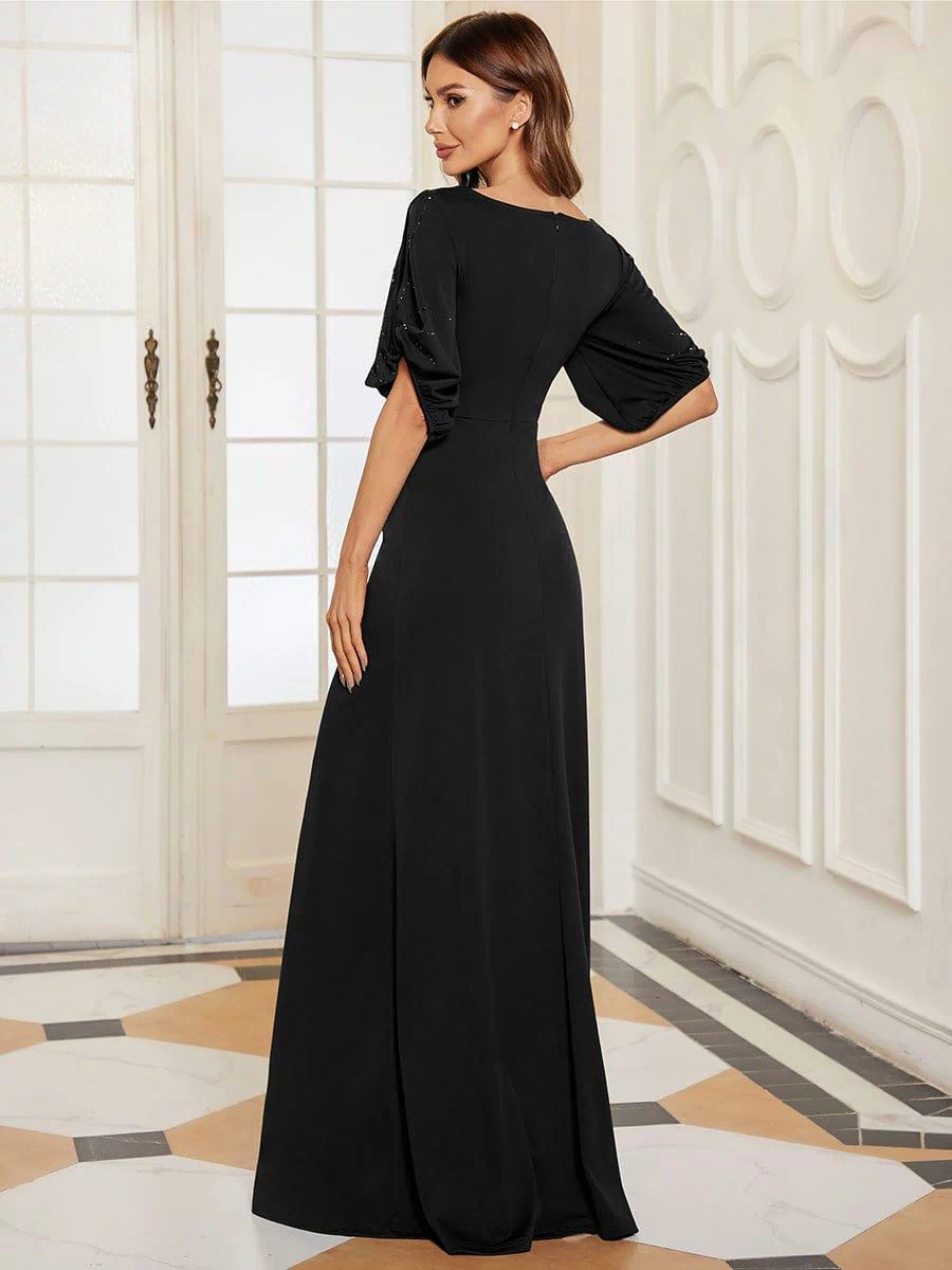 Black Concert Dresses #style_EP00544BK