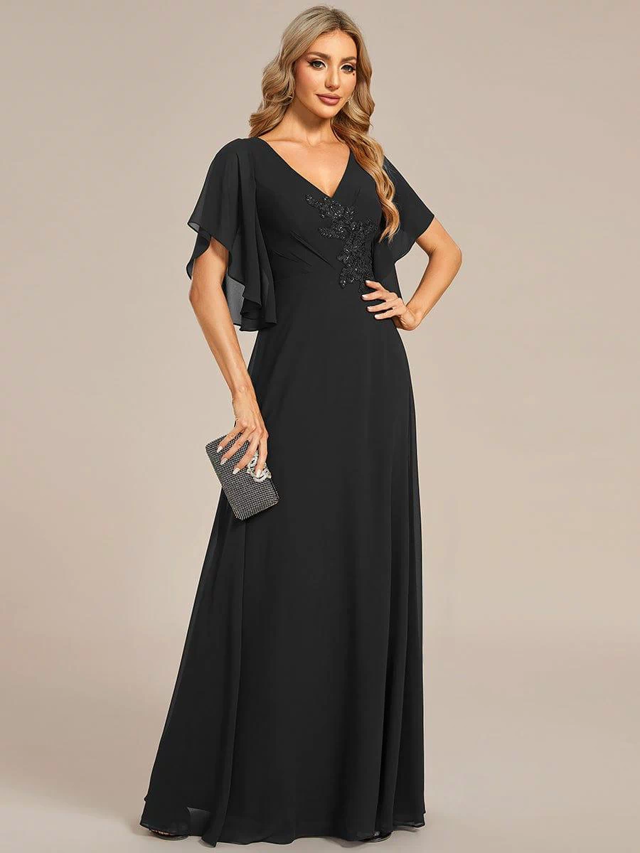 Black Concert Dresses #style_EM02033BK