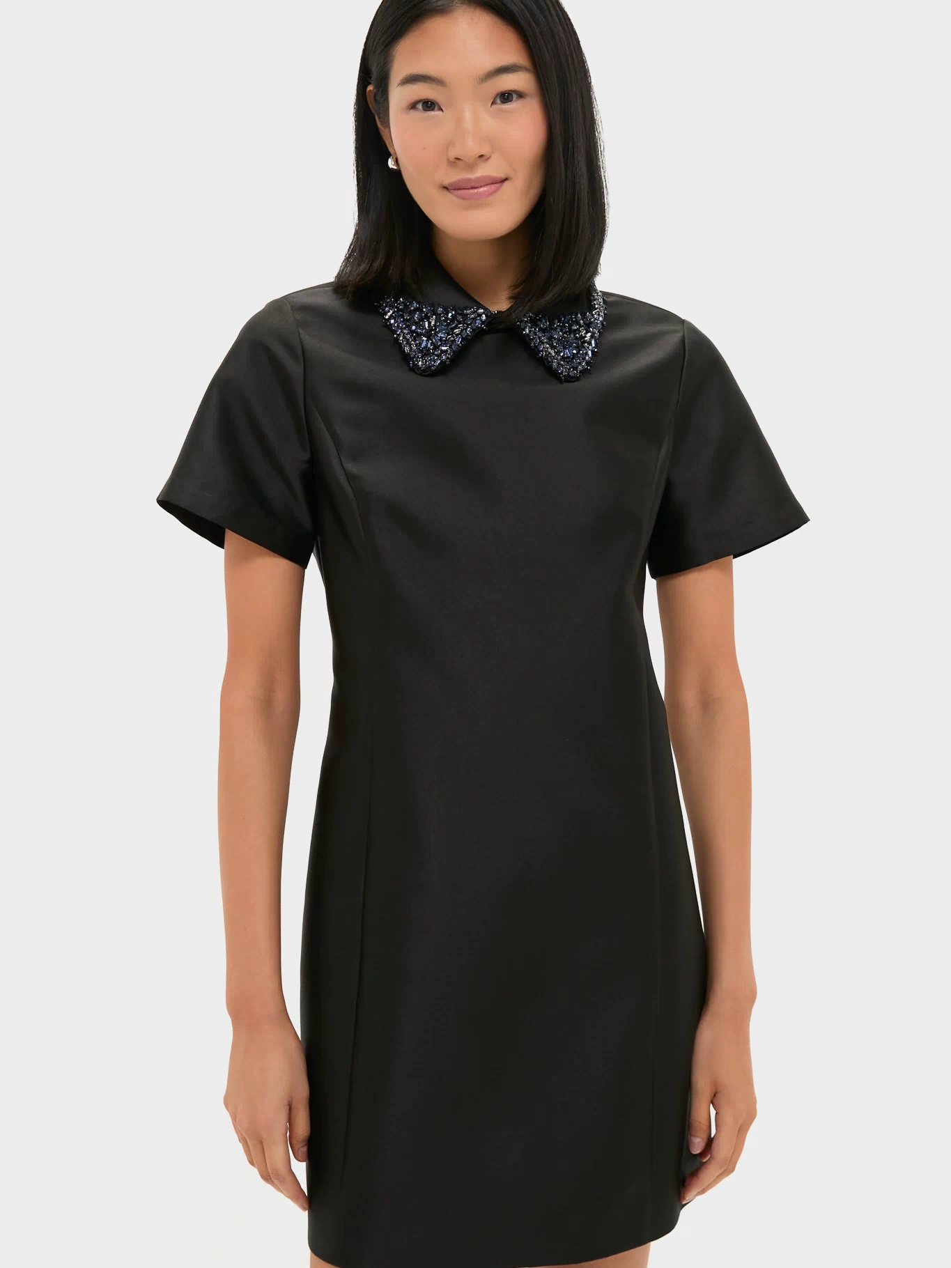 Black Embellished Winslet Dress