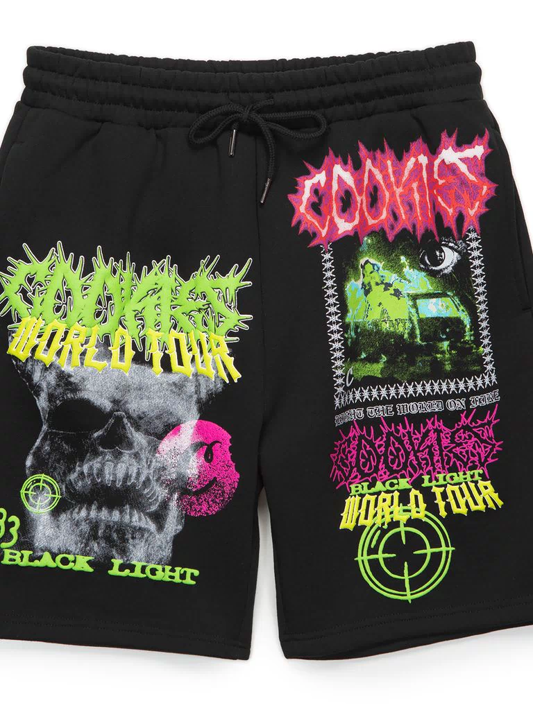 Black Light Fleece Shorts