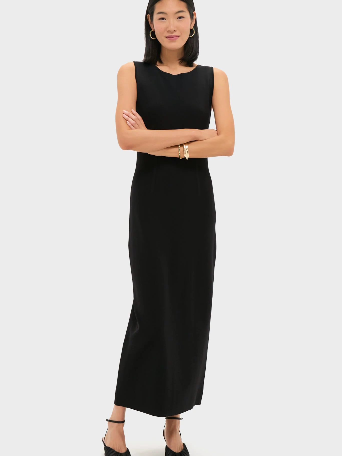 Black Kingston Knit Dress