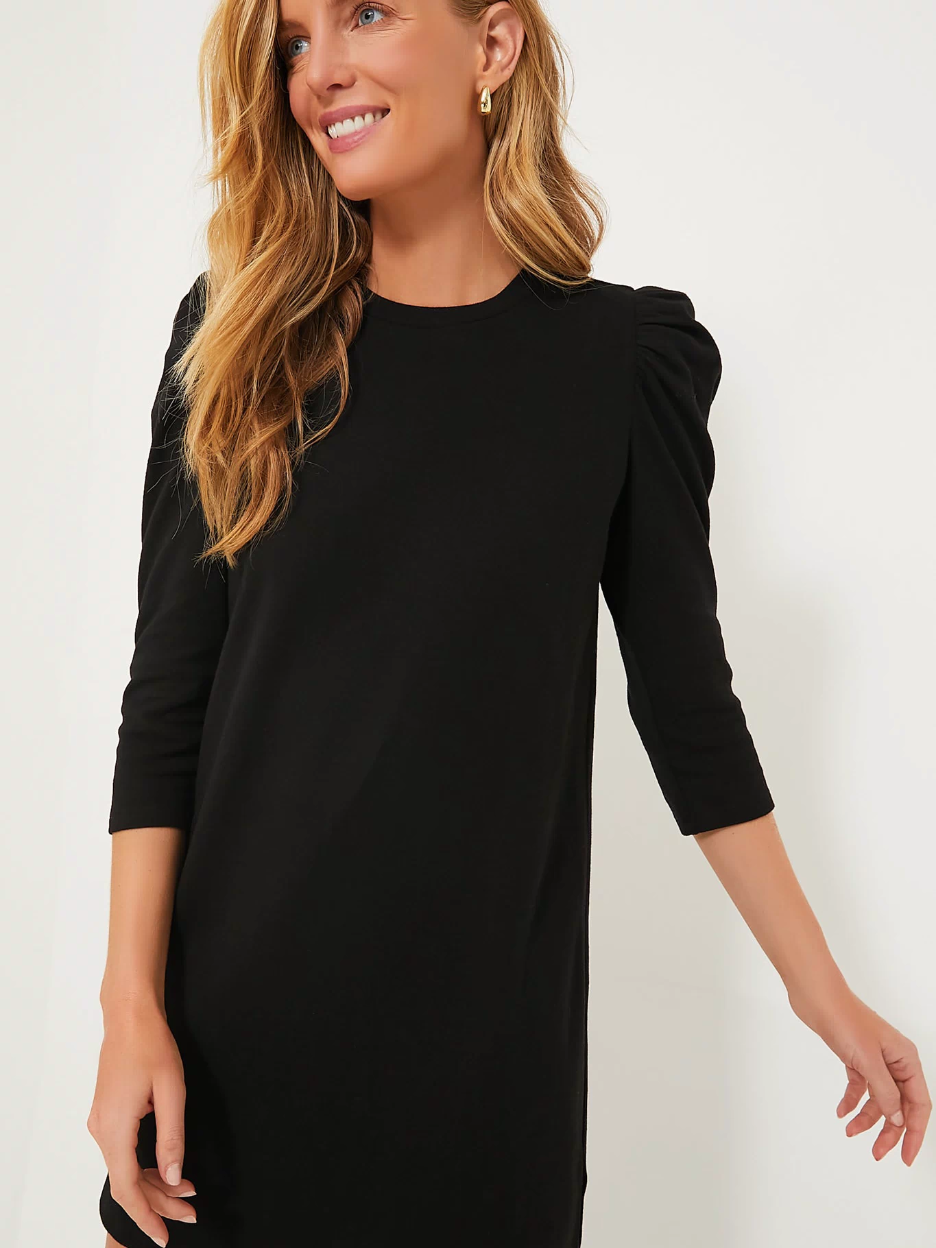 Black Vesty Mini Dress