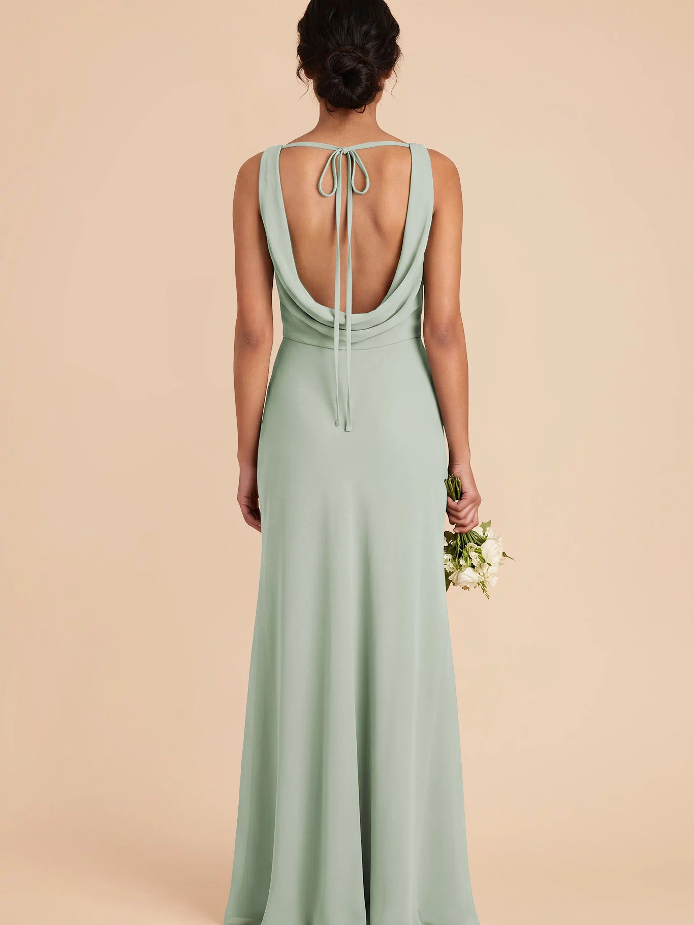 Bonnie Chiffon Dress - Sage XXL / SAGE / Rush Production