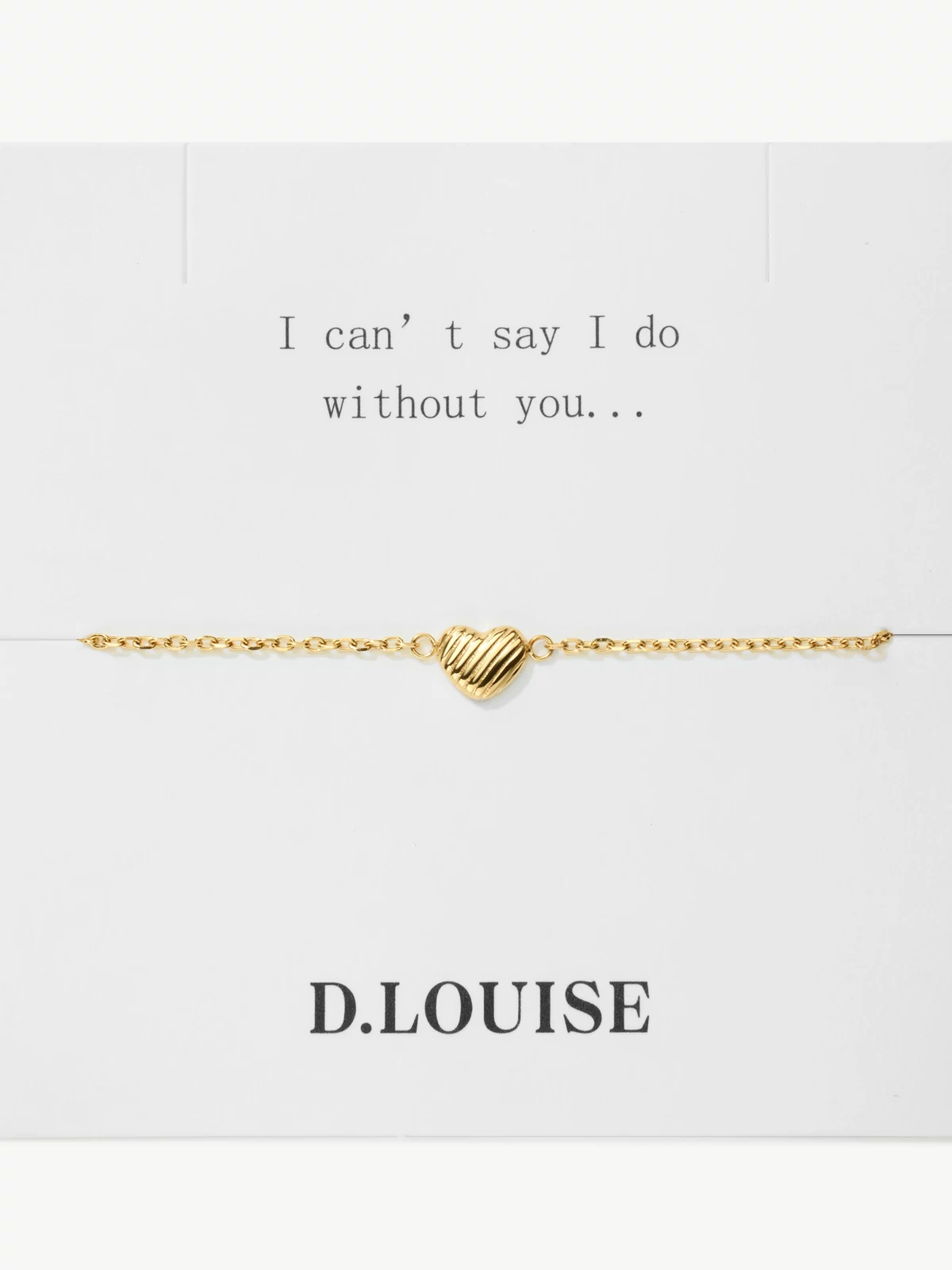 Bridesmaid Dainty Heart Bracelet