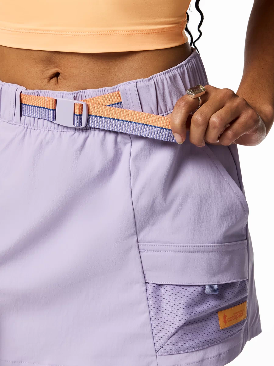 Brinco Skort - Women's, Moonbeam, Model Kalu