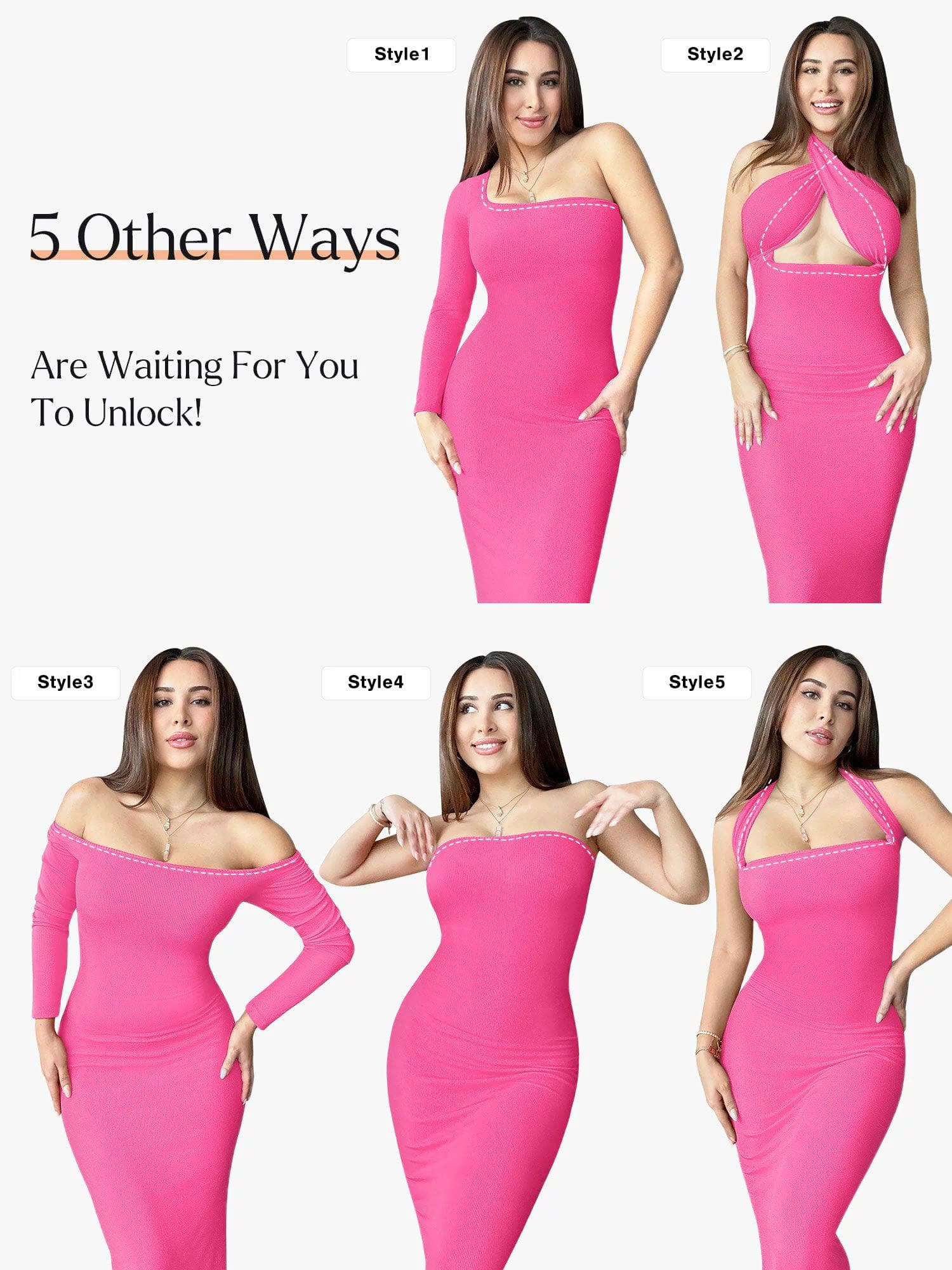 Popilush®'s Shapewear Dress: 5 Styles for Every Occasion