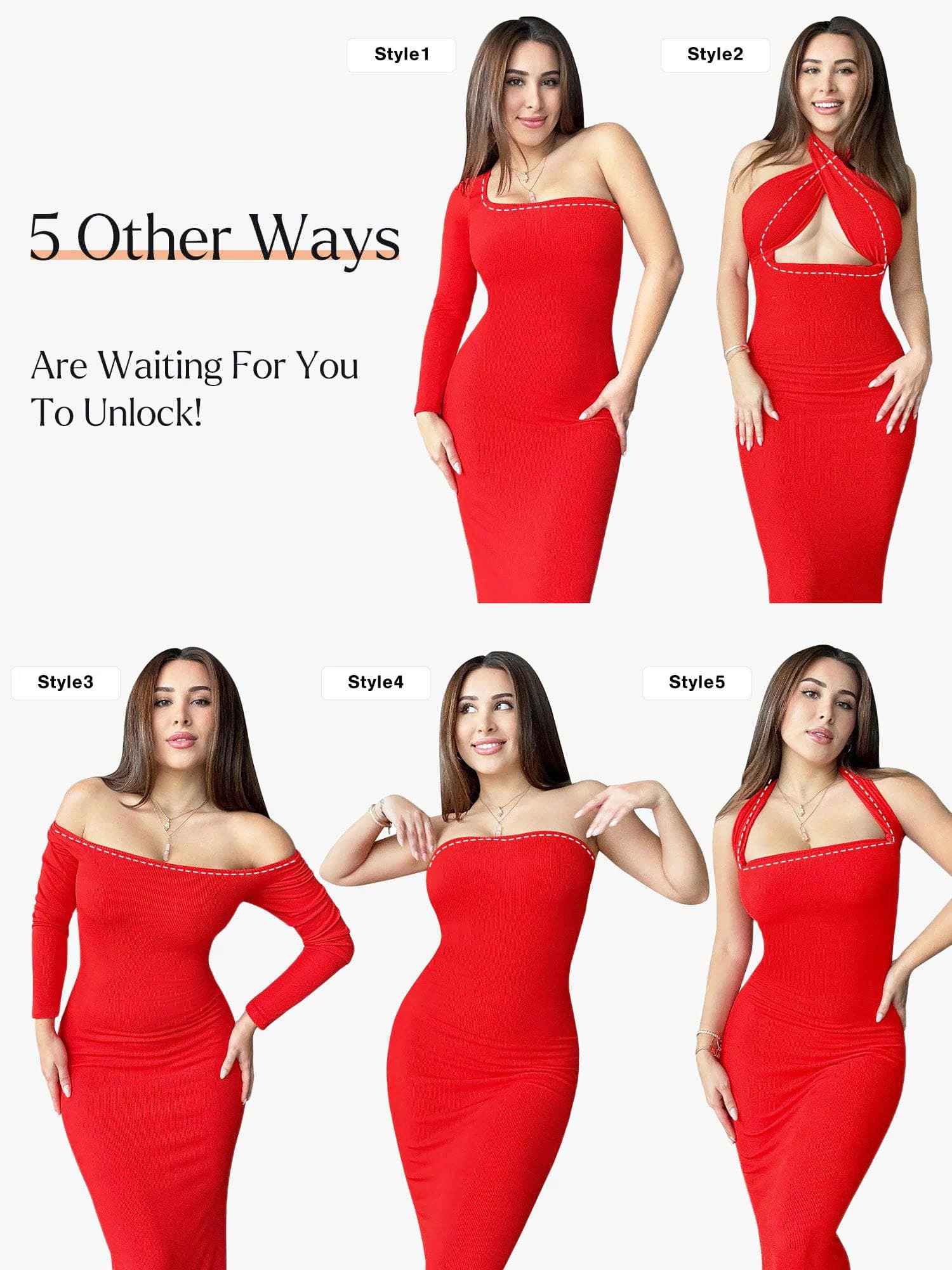 Popilush® Dress - 5 Styles: Discover Your Best Look