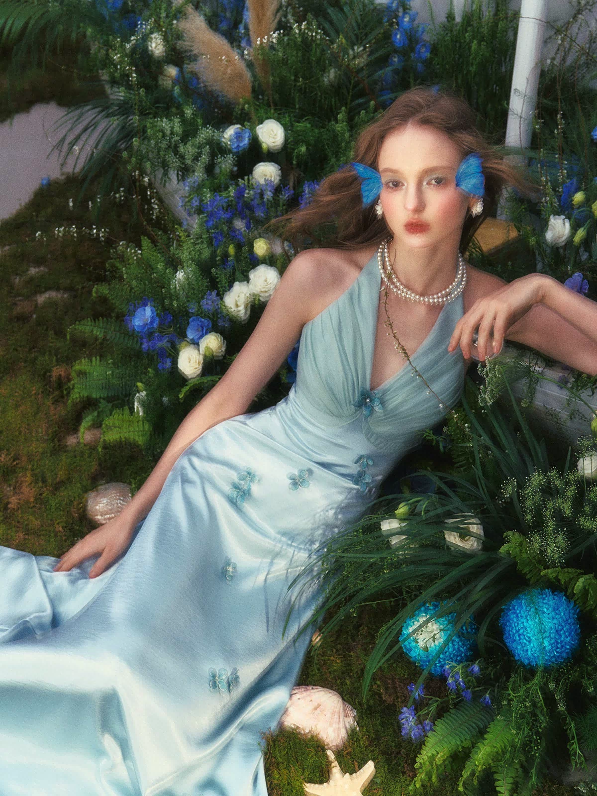 Butterfly Pearl Dress