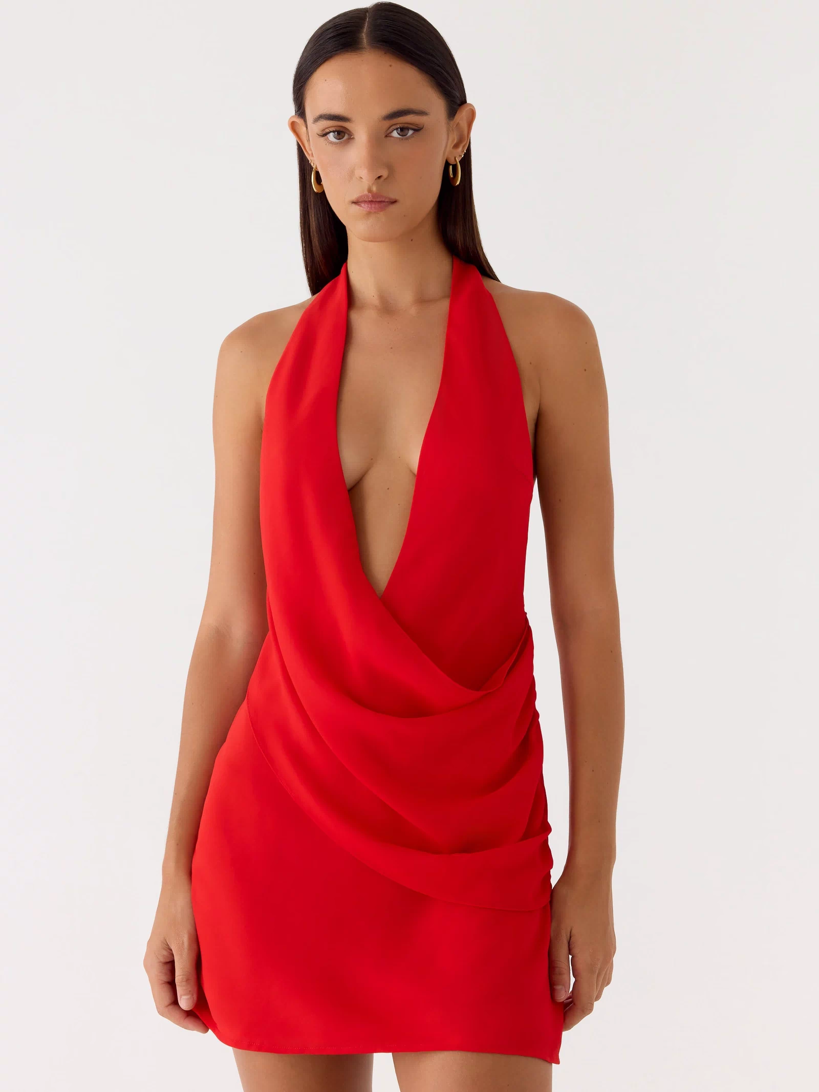 Calanbra Mini Dress - Red