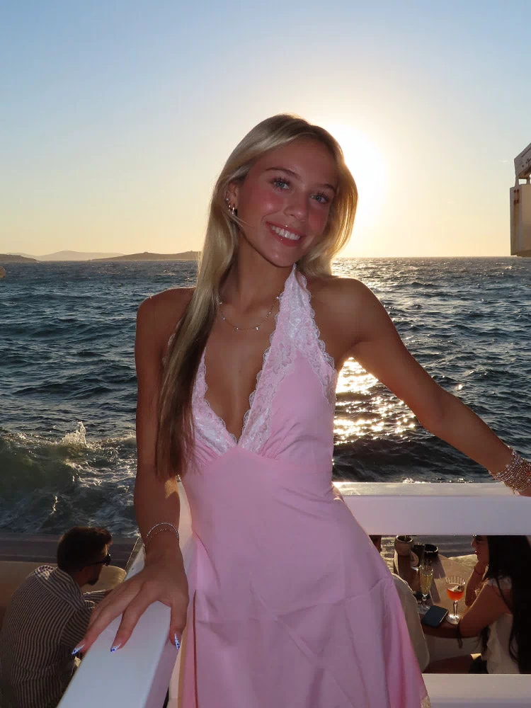 Cassidy Baby Pink Mini Dress