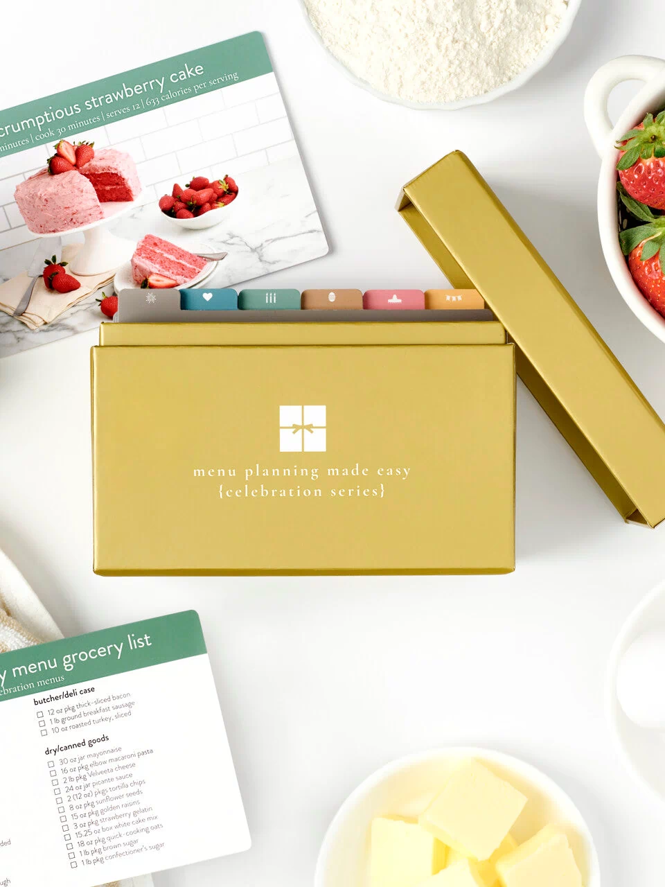 Celebration Menu Plans Pack - Photo Edition