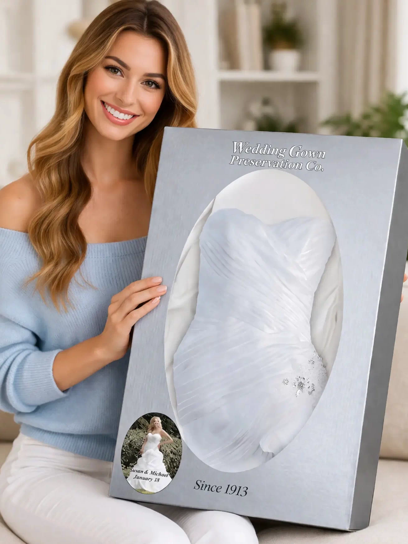 Celebrity Wedding Dress Preservation Kit