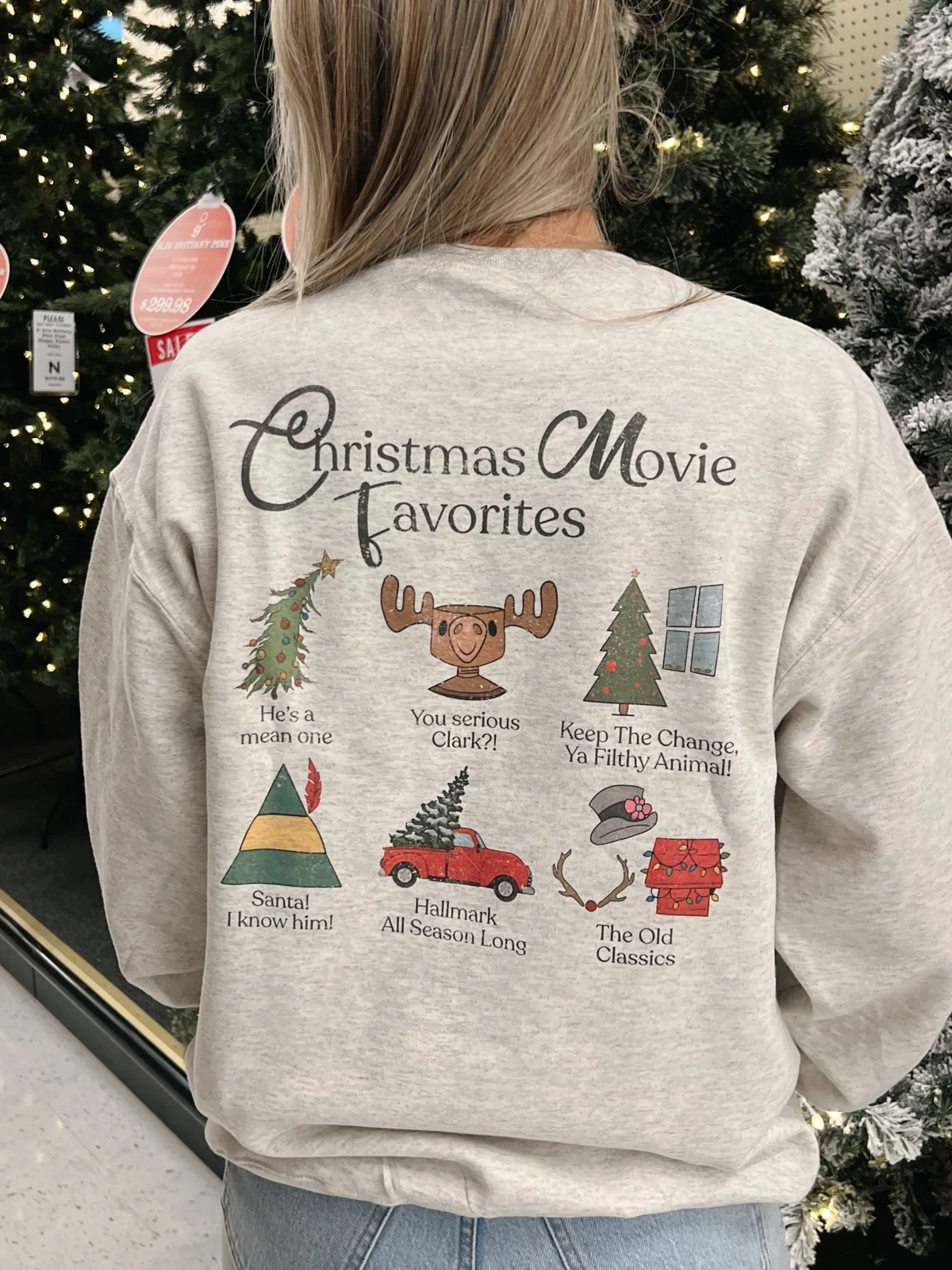 Christmas Movie Favorites (Back Print)