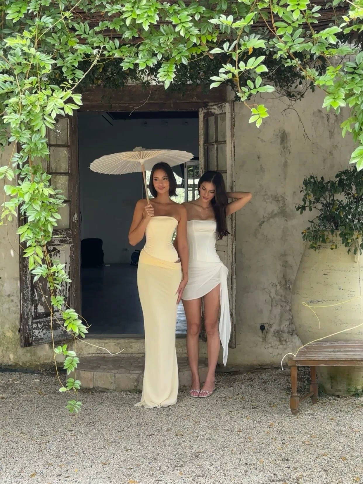 Cherie Clara Maxi Dress - Yellow