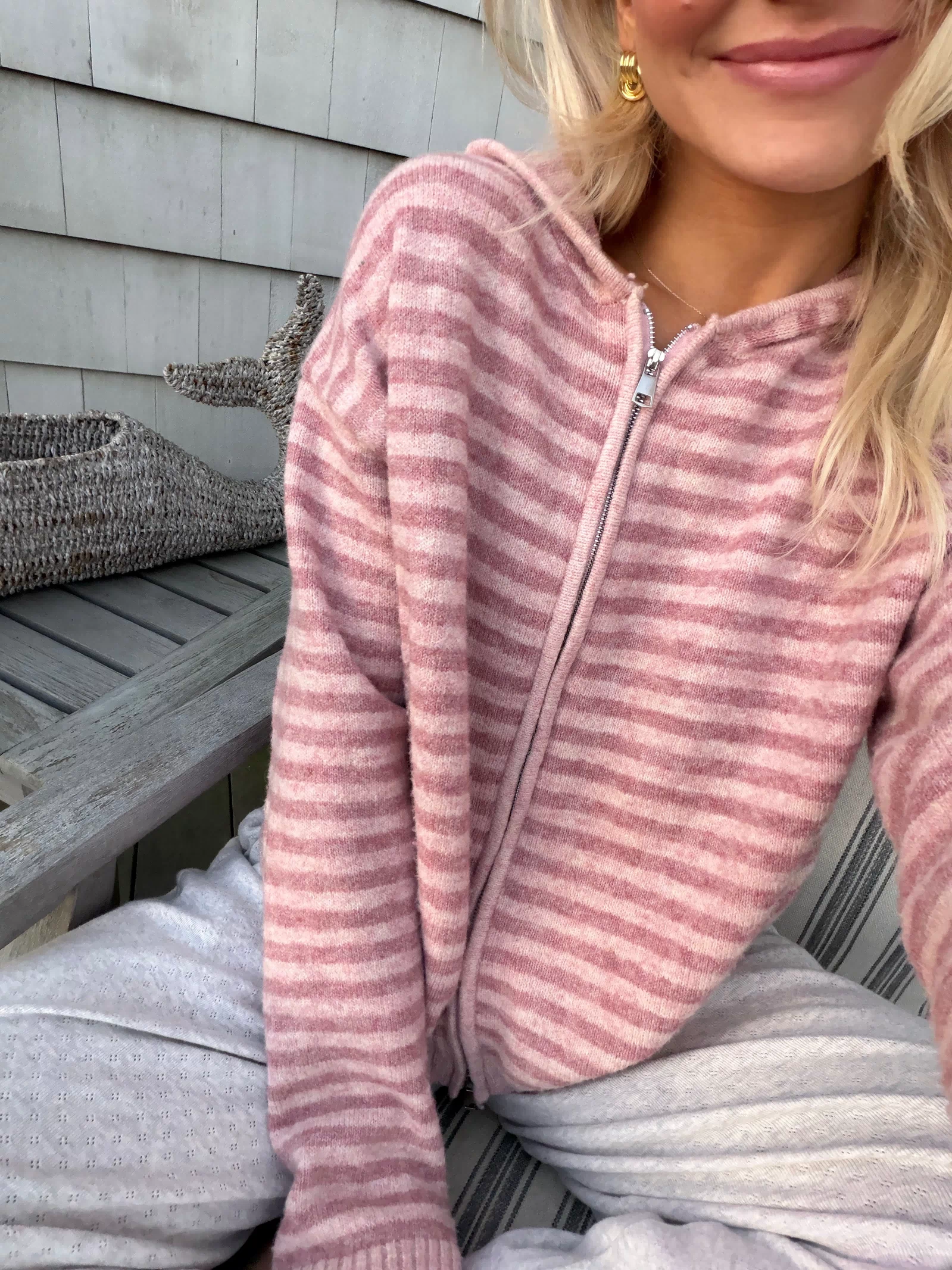 Club Cutie Zip-Up // Sunset *RESTOCKED*
