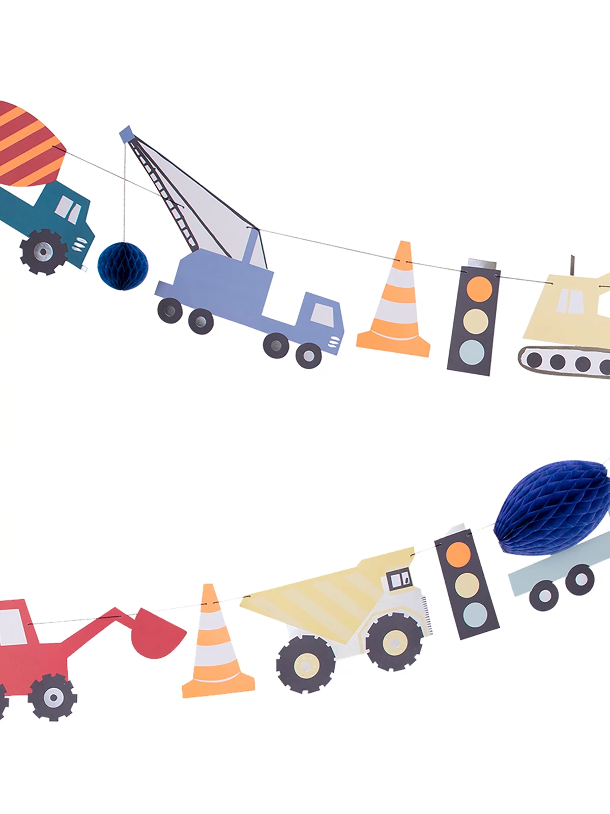 Construction Party Garland