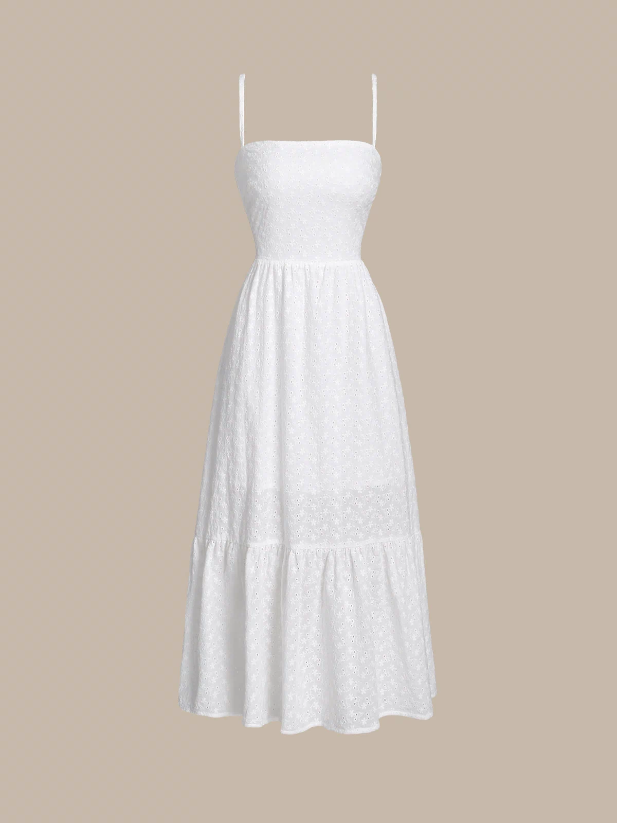 Women'S Woven Cotton Cover-ups Sustainable Beach Dress - BERLOOK