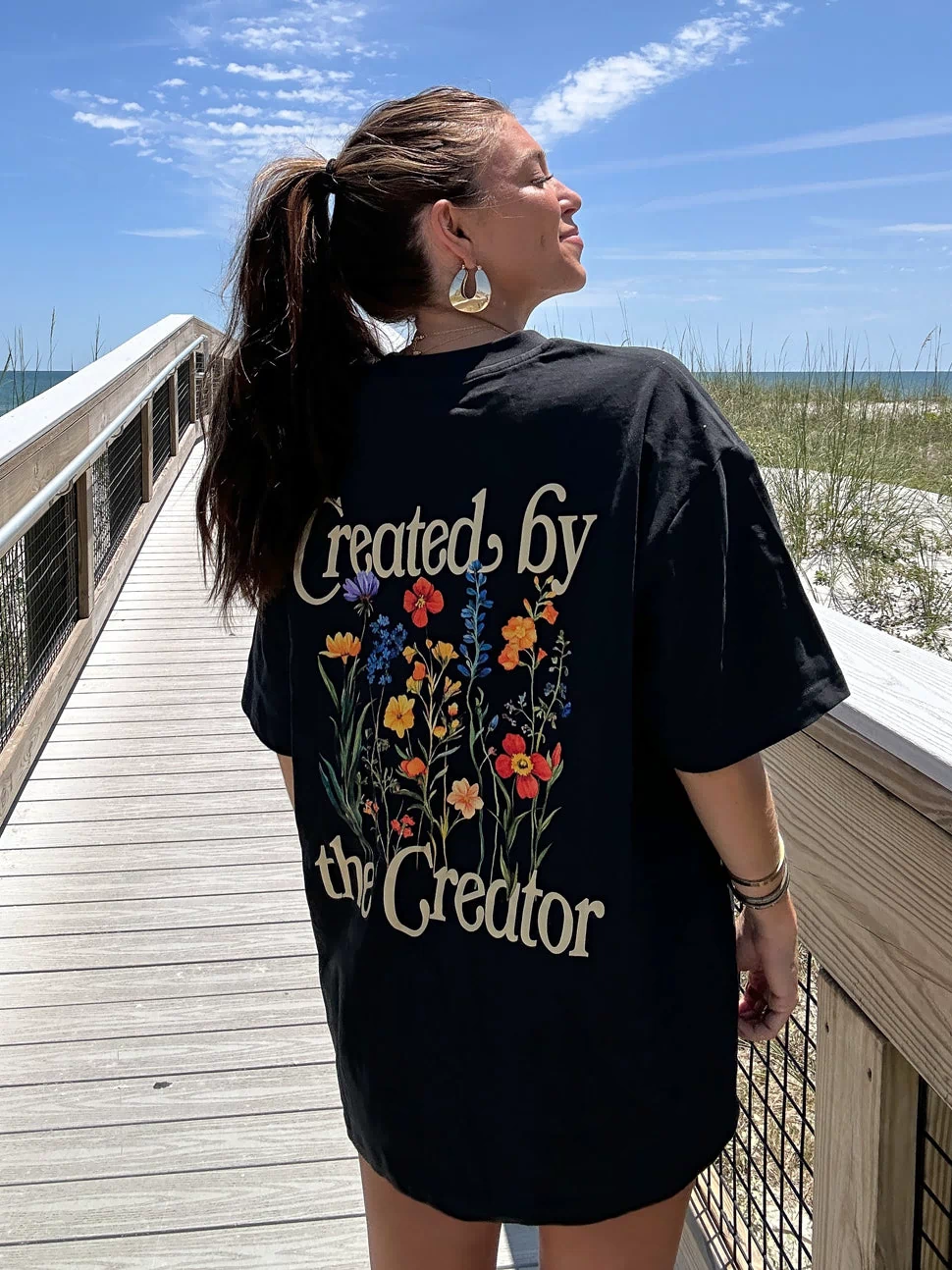 Created by the Creator Unisex Tee Christian T-Shirt