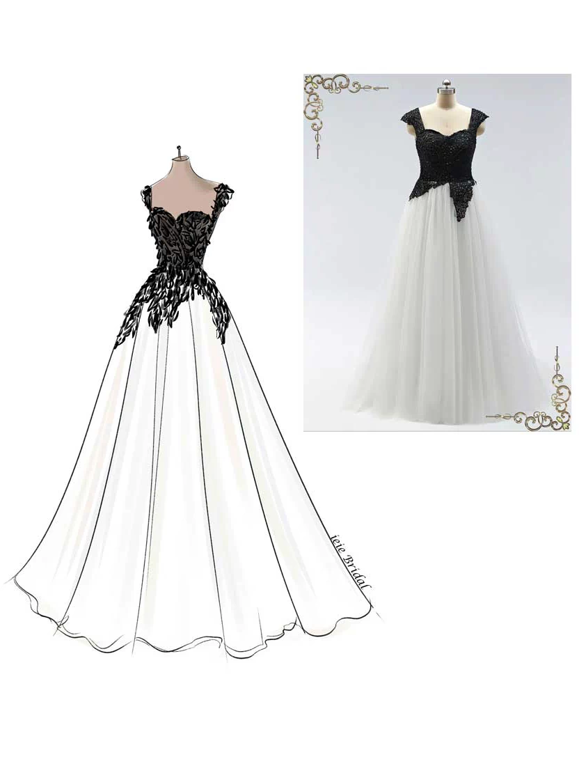 Design Your Own Custom Wedding Dress (Bespoke Bridal Gown)