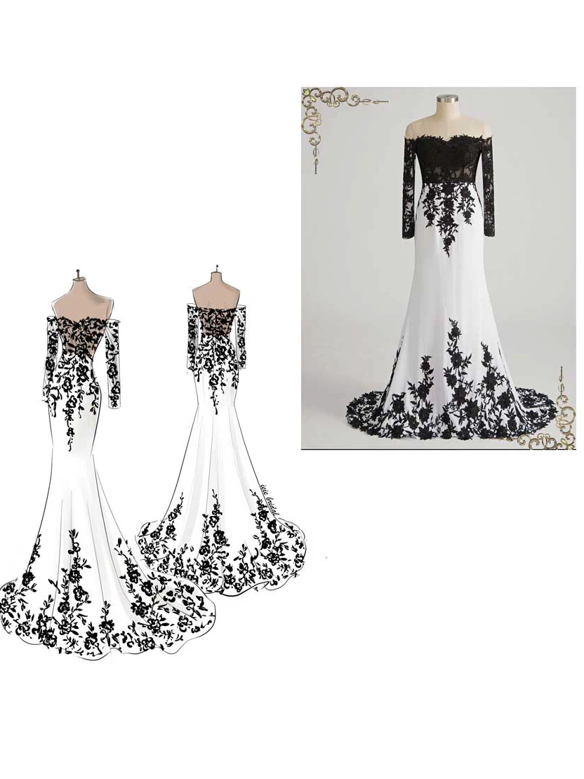 Design Your Own Custom Wedding Dress (Bespoke Bridal Gown)