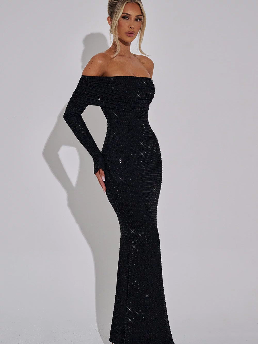 Cyprus Maxi Dress - Black Dress Babyboo Fashion Premium Exclusive Design