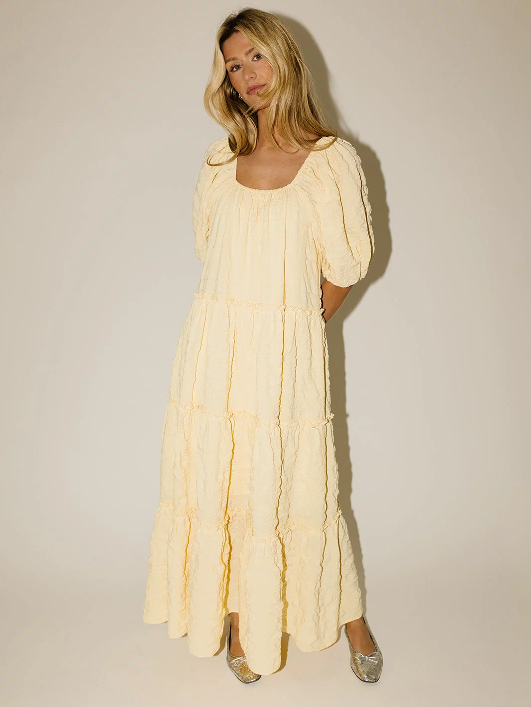 daymaker dress // butter yellow *zoco exclusive*