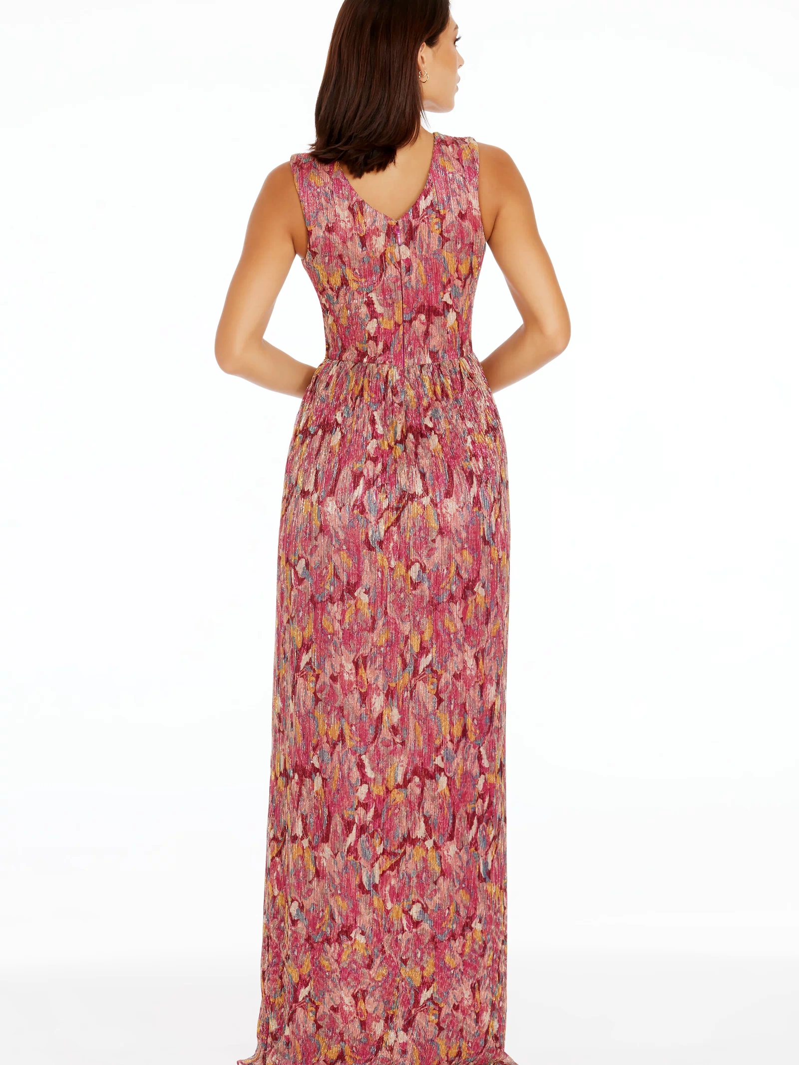 Leanna Gown / BRIGHT FUCHSIA MULTI