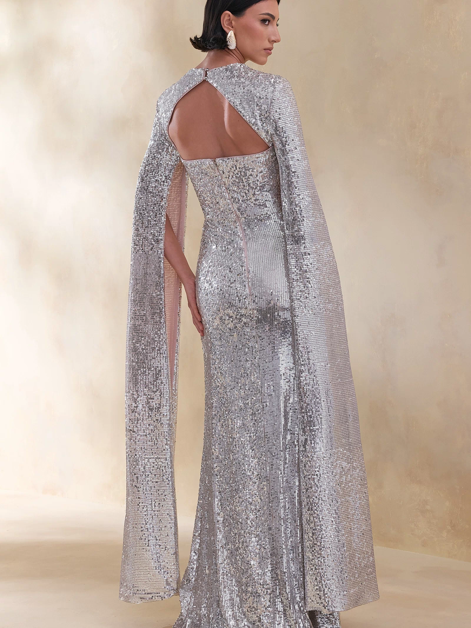 ECM_HR_CL136687013 Devora _ Silver Sequin Crew-Neck Maxi Dress With Cape Sleeves 3 (1).jpg