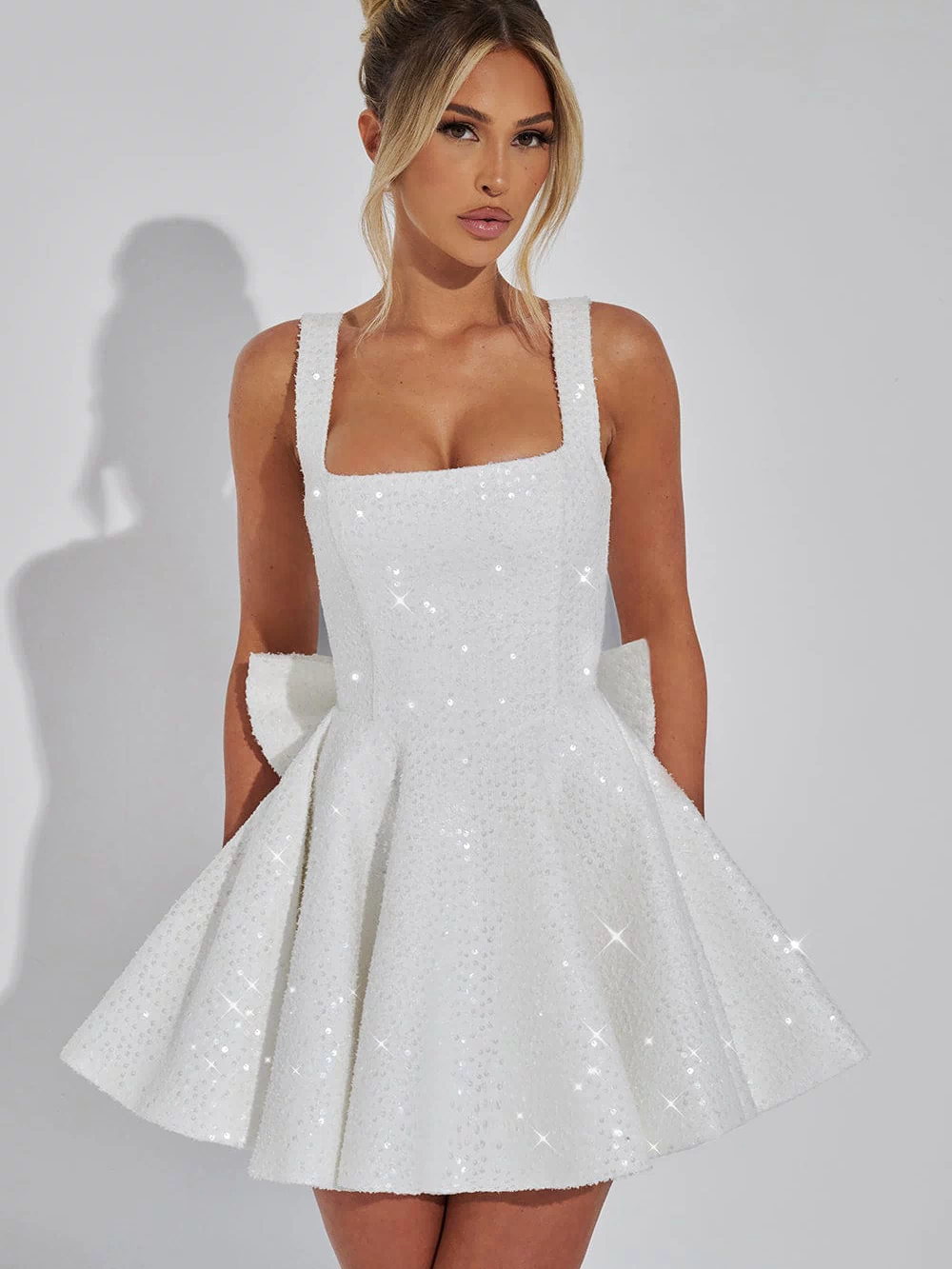 Dorothy Mini Dress - Ivory