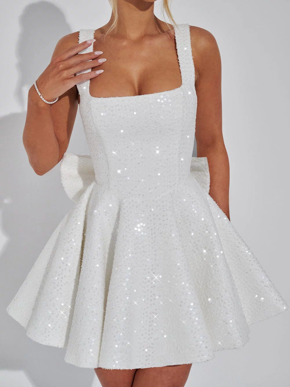 Dorothy Mini Dress - Ivory Dress Babyboo Fashion Premium Exclusive Design