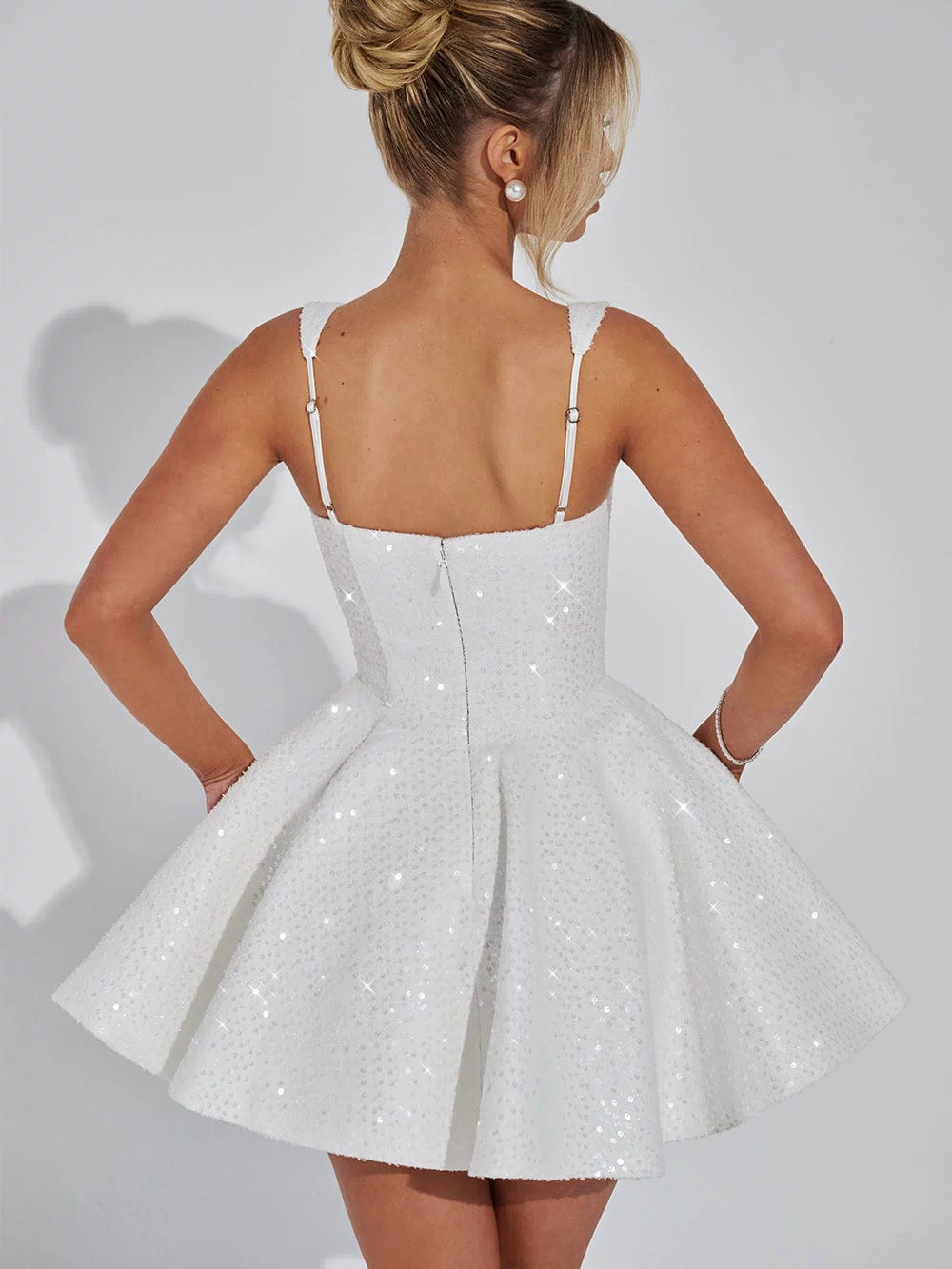 Dorothy Mini Dress - Ivory Dress Babyboo Fashion Premium Exclusive Design