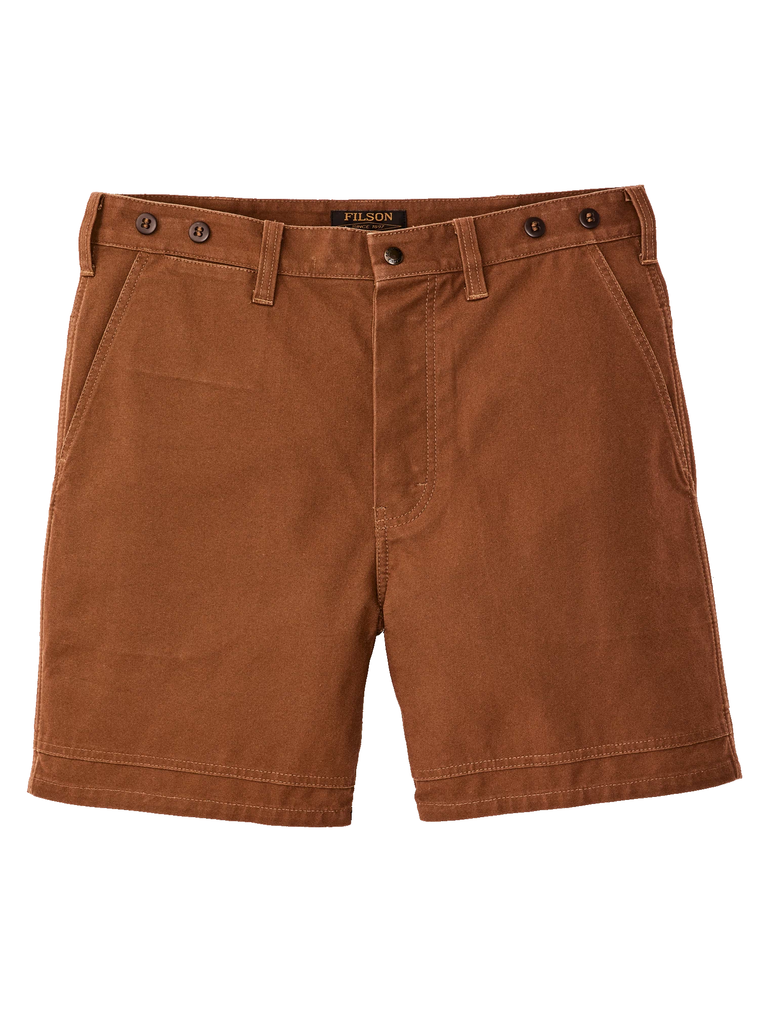 Dry Tin Cloth Shorts - Whiskey