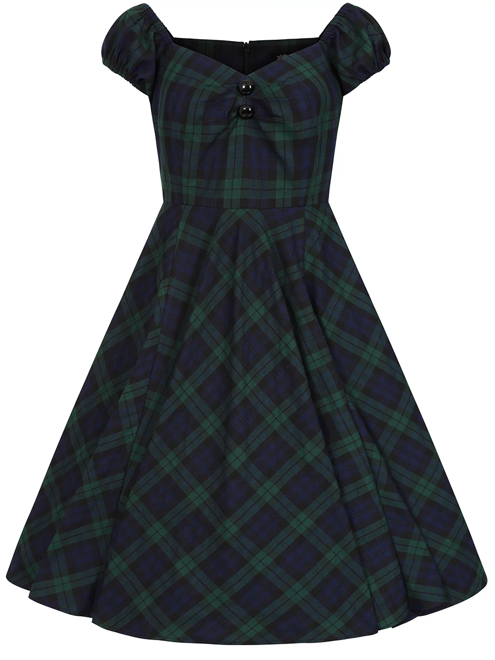 Dublin Tarten Swing Dress